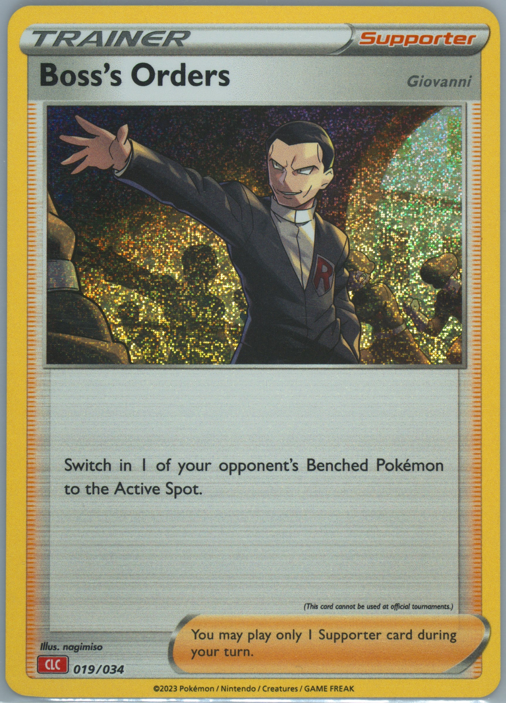 Boss's Orders [Giovanni]