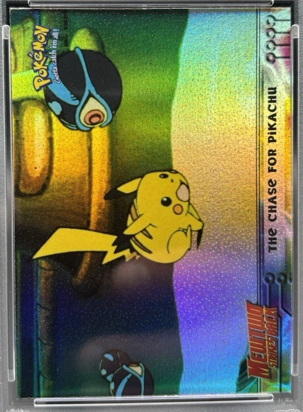 The Chase for Pikachu Pokémon card front