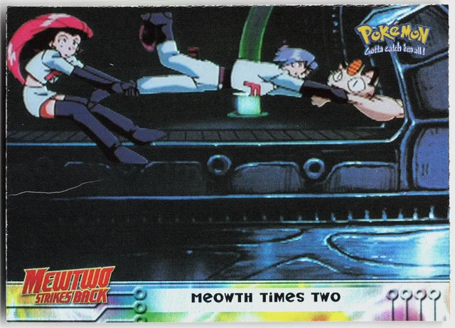 Meowth Times Two Pokémon card front