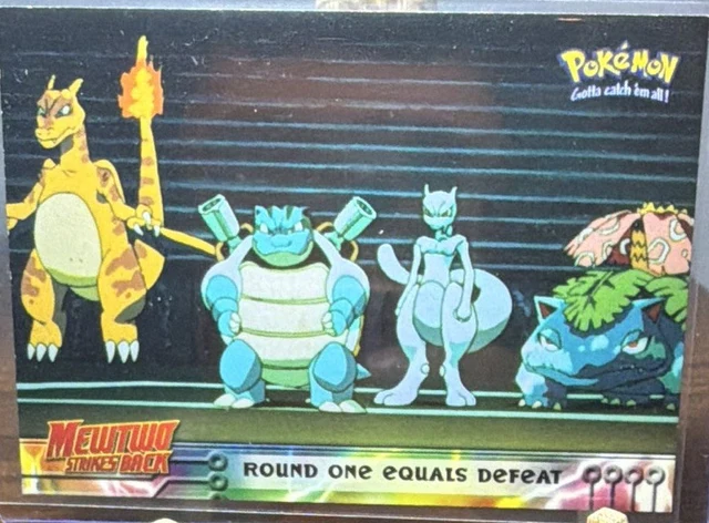 Round One Equals Defeat Pokémon card front