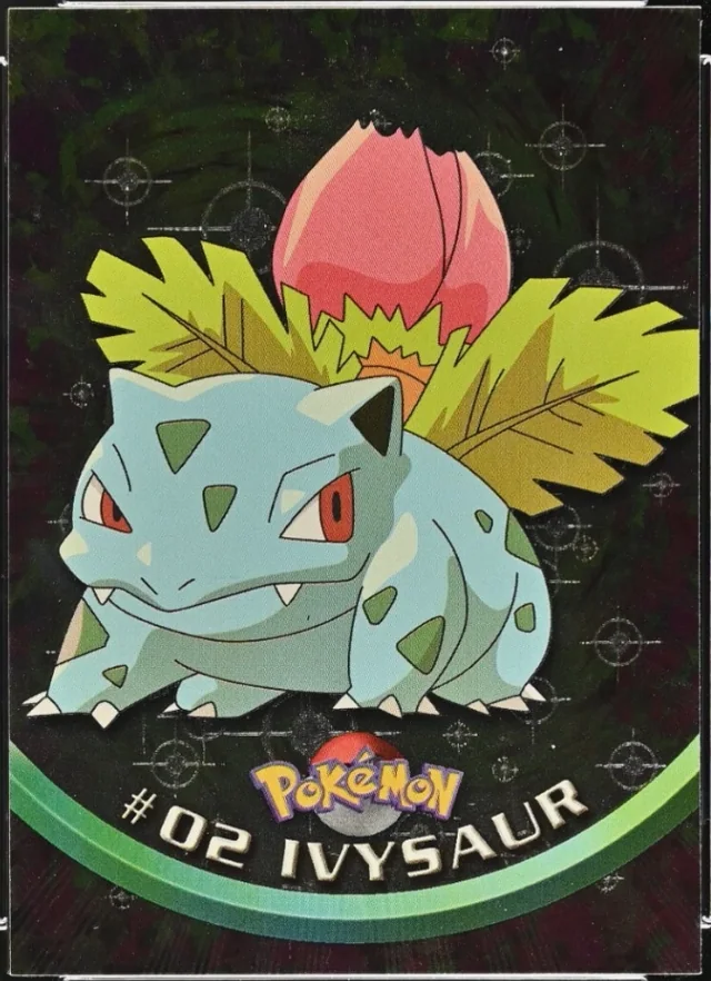 Ivysaur #2 1999 Topps Pokemon TV Animation Series 1 Pokémon card