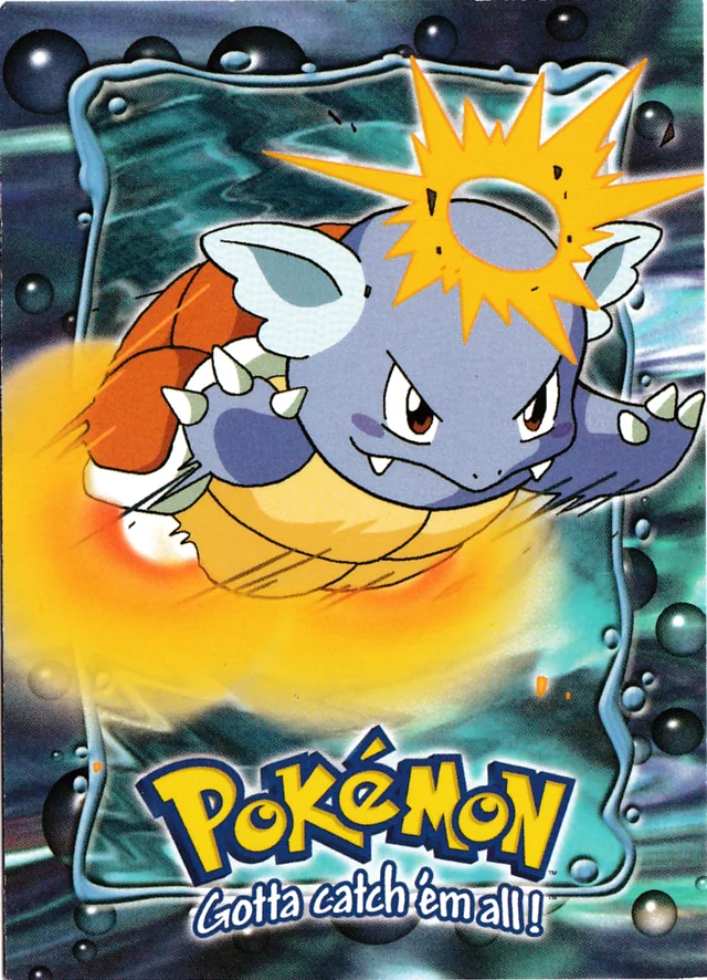 Wartortle #E8 1999 Topps Pokemon The First Movie Pokémon card