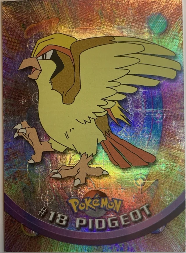 Pidgeot #18 1999 Topps Pokemon TV Animation Series 1 Pokémon card