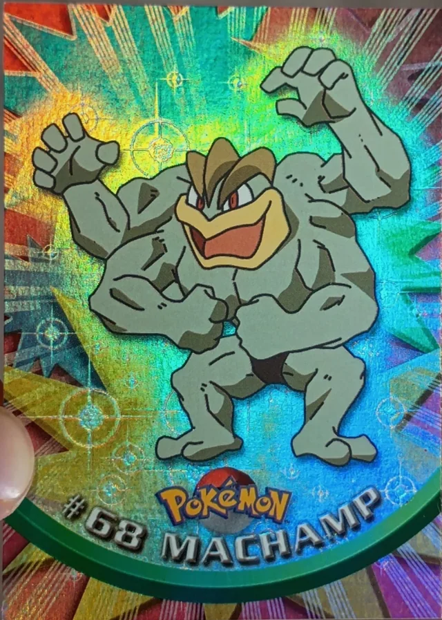 Machamp #68 1999 Topps Pokemon TV Animation Series 1 Pokémon card