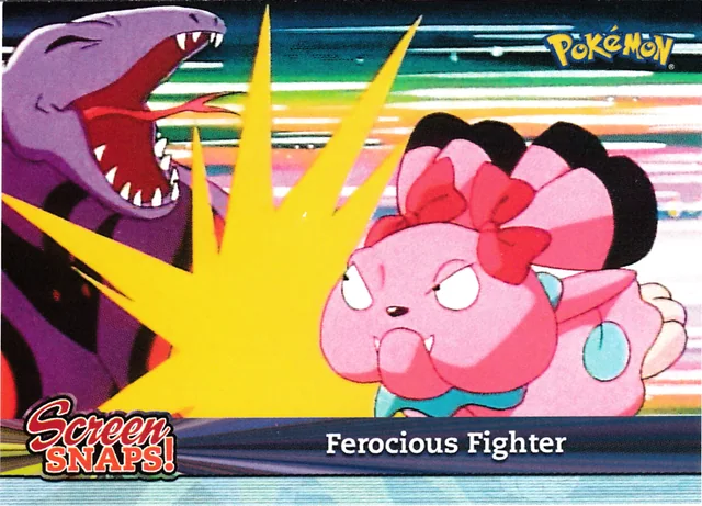 Ferocious Fighter #SNAP17 – 2001 Topps Pokemon Johto Series 1 Pokémon card