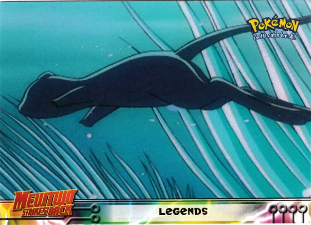 Legends #1 1st Print - Blue Logo – 1999 Topps Pokemon The First Movie Pokémon card