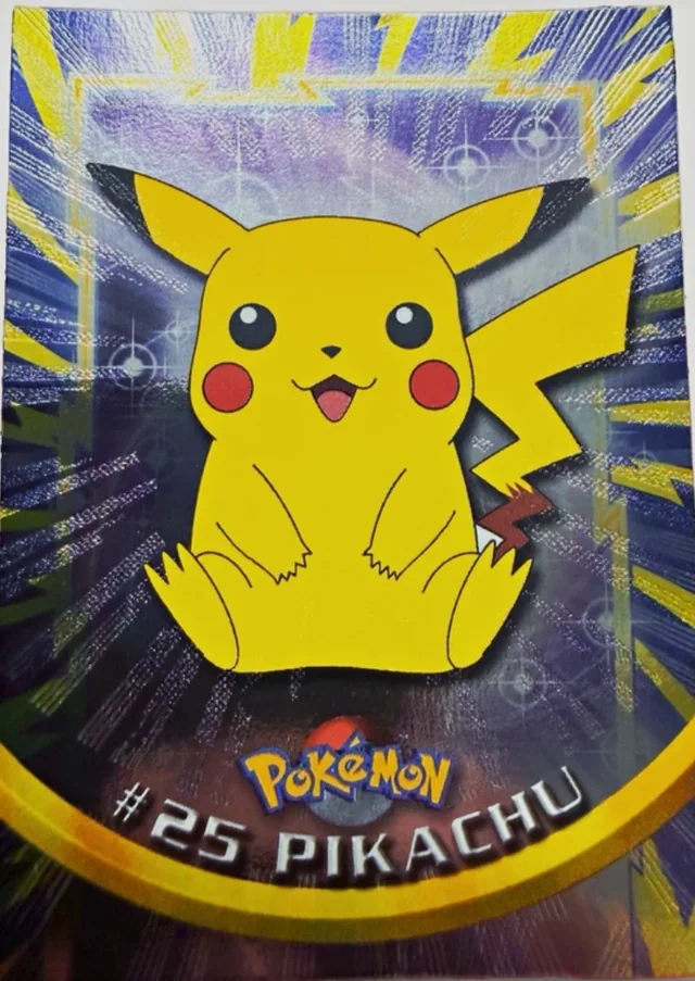 Pikachu #25 1999 Topps Pokemon TV Animation Series 1 Pokémon card