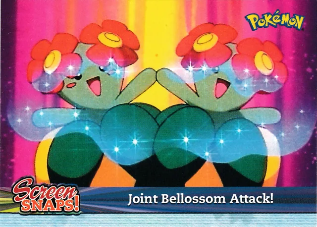Joint Bellossom Attack! #SNAP12 – 2001 Topps Pokemon Johto Series 3 (Europe) Pokémon card