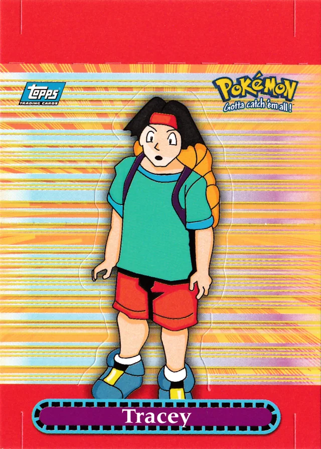 Tracey #P3 pop-up – 2000 Topps Pokemon TV Animation Series 3 Pokémon card