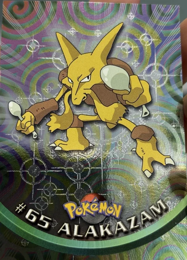 Alakazam #65 1999 Topps Pokemon TV Animation Series 1 Pokémon card