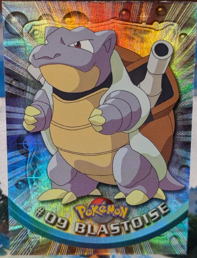Blastoise #9 1999 Topps Pokemon TV Animation Series 1 Pokémon card