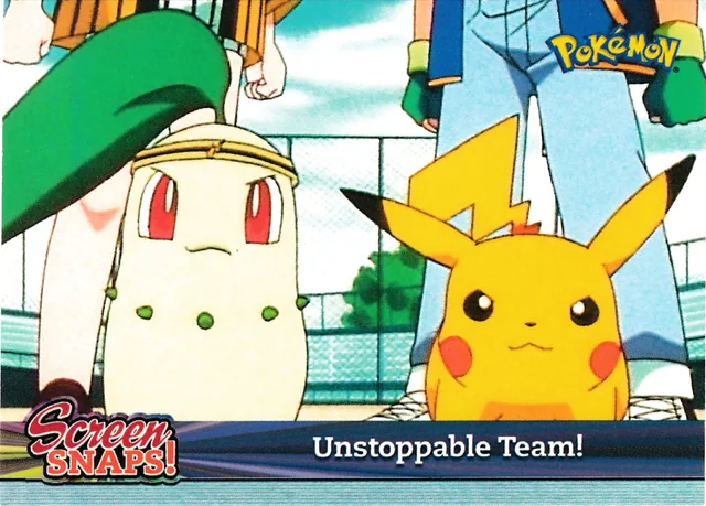 Unstoppable Team! #SNAP05 – 2001 Topps Pokemon Johto Series 1 Pokémon card
