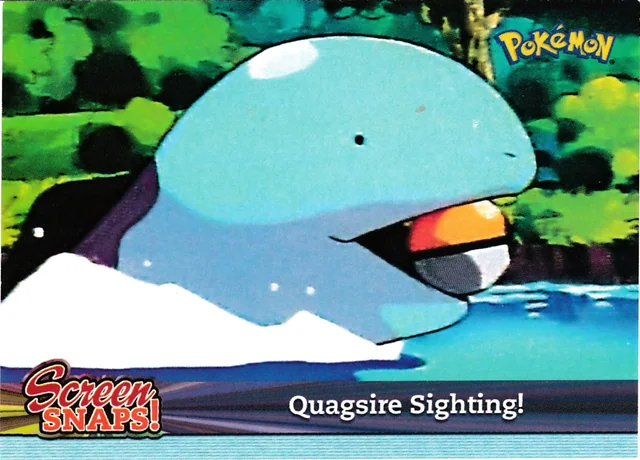 Quagsire Sighting! #SNAP20 – 2001 Topps Pokemon Johto Series 1 Pokémon card