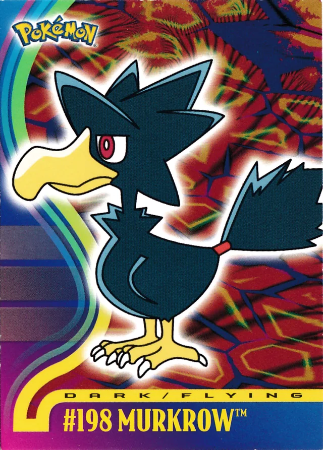 Murkrow #40 – 2001 Topps Pokemon Johto Series 1 Pokémon card