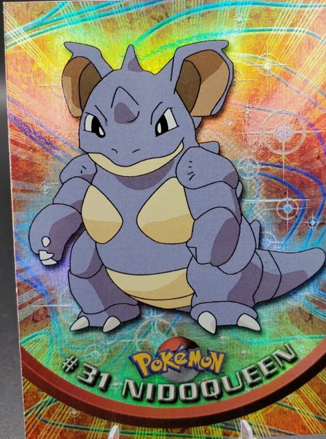 Nidoqueen #31 1999 Topps Pokemon TV Animation Series 1 Pokémon card