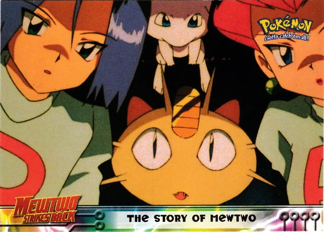 The Story of Mewtwo #24 1999 Topps Pokemon The First Movie Pokémon card
