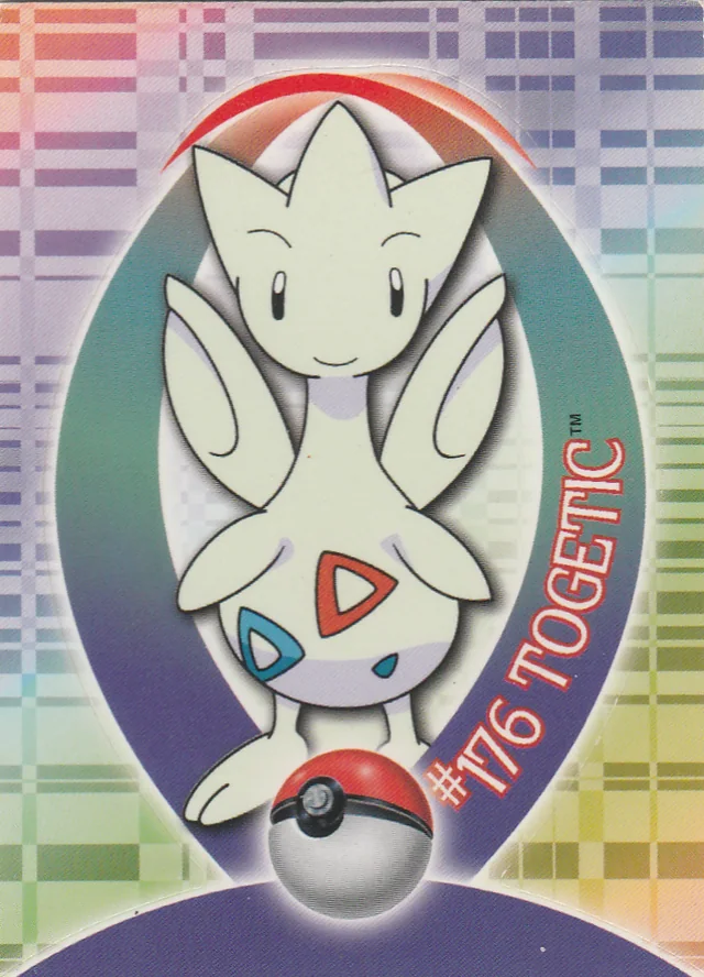 Togetic #S21 sticker – 2001 Topps Pokemon Johto Series 1 Pokémon card