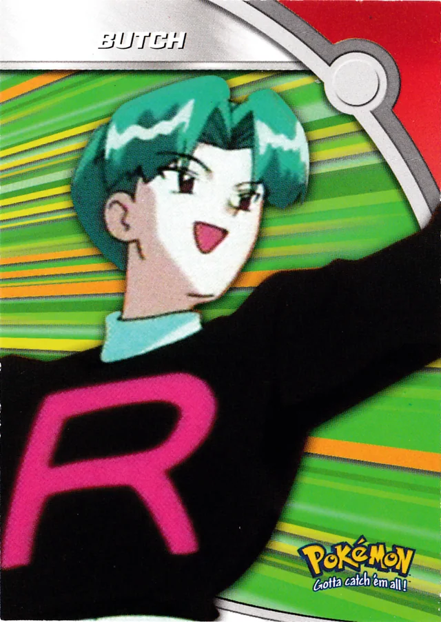 Butch #HV6 – 2001 Topps Pokemon Johto Series 3 (Europe) Pokémon card