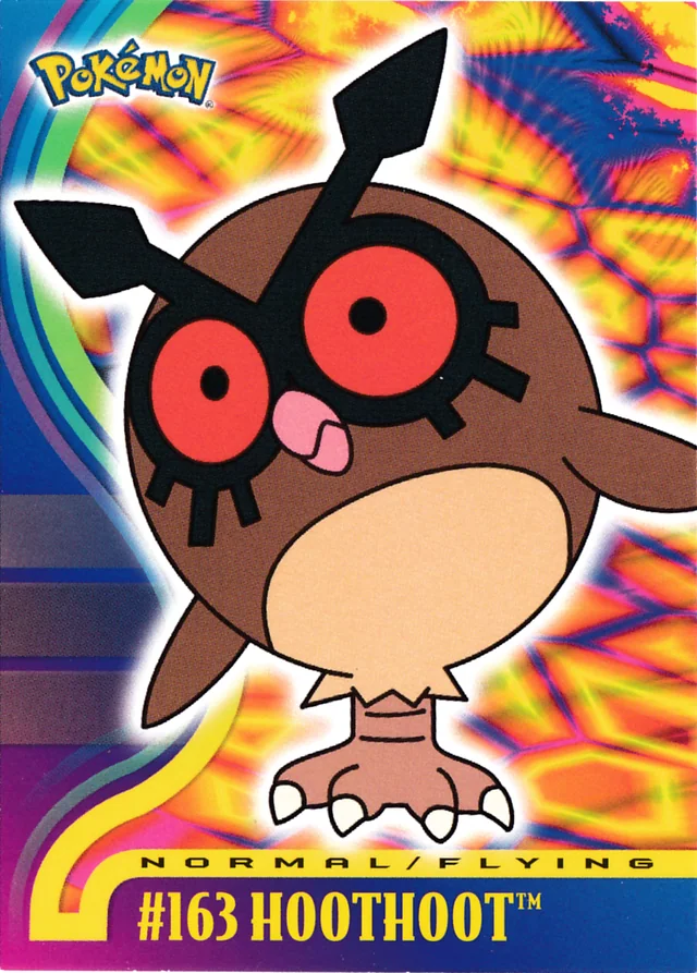 Hoothoot #5 – 2001 Topps Pokemon Johto Series 3 (Europe) Pokémon card