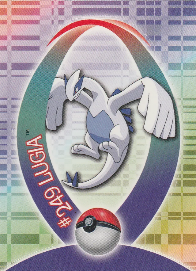 Lugia #S62 2001 Topps Pokemon Johto Series 1 Pokémon card