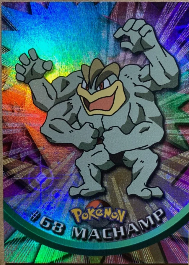 Machamp #68 1999 Topps Pokemon TV Animation Series 1 Pokémon card