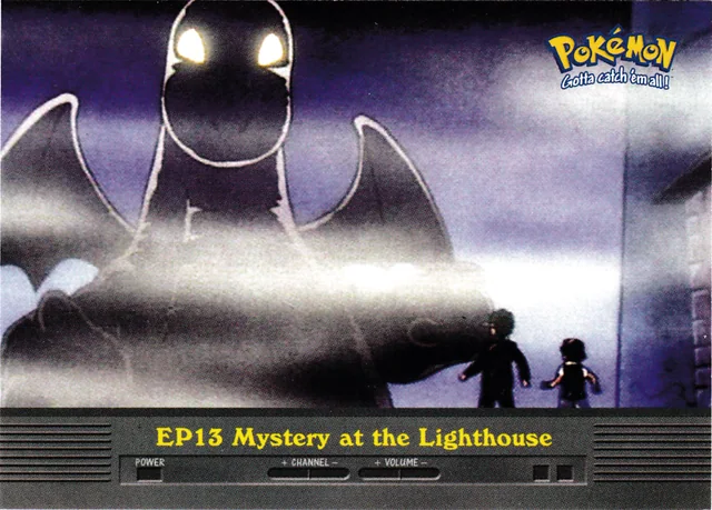 Mystery at the Lighthouse #EP13 – 2000 Topps Pokemon TV Animation Series 2 Pokémon card