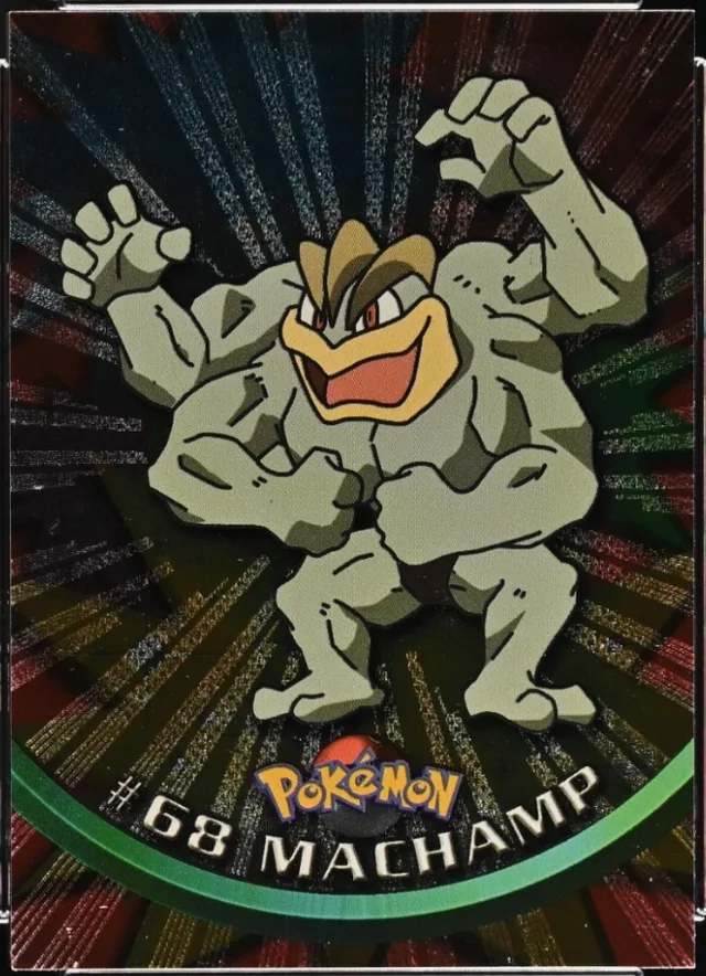 Machamp #68 1999 Topps Pokemon TV Animation Series 1 Pokémon card