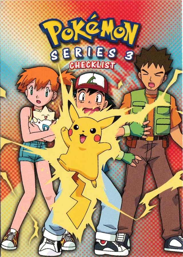 Checklist #Checklist – 2000 Topps Pokemon TV Animation Series 3 Pokémon card