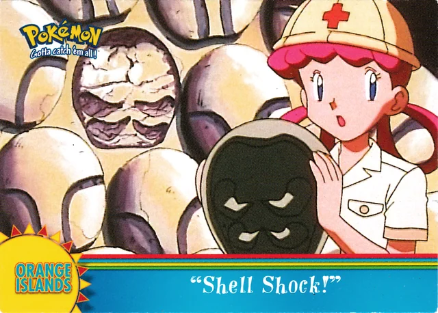 Shell Shock! #OR6 – 2000 Topps Pokemon TV Animation Series 3 Pokémon card