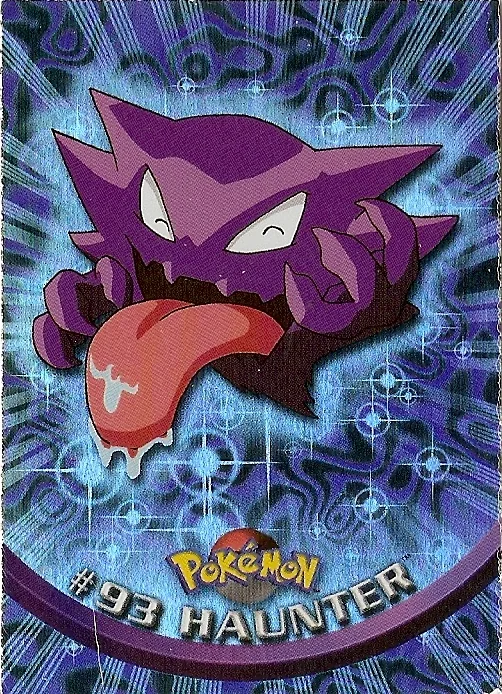 Haunter #93 – 2000 Topps Pokemon TV Animation Series 2 Pokémon card