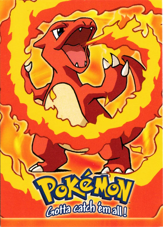 Charmeleon #E5 1999 Topps Pokemon The First Movie Pokémon card